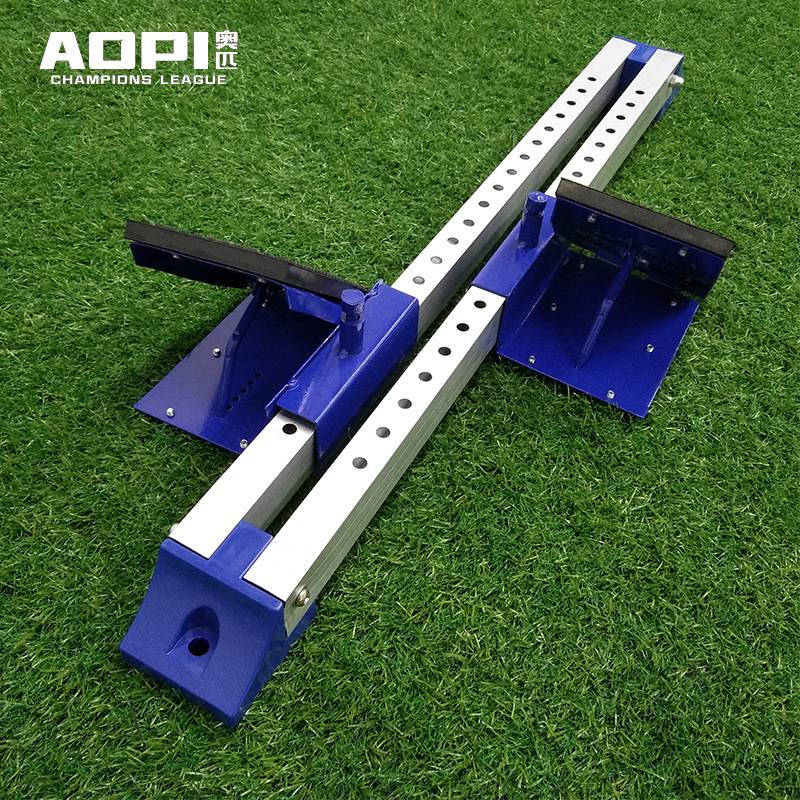 Multi-purpose plastic sprinting training for start-up racers