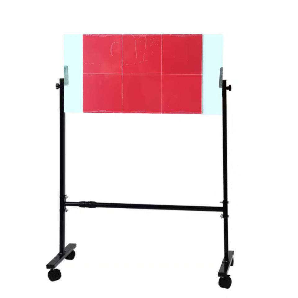 Stand-by black shelf + 6 pieces of rubber