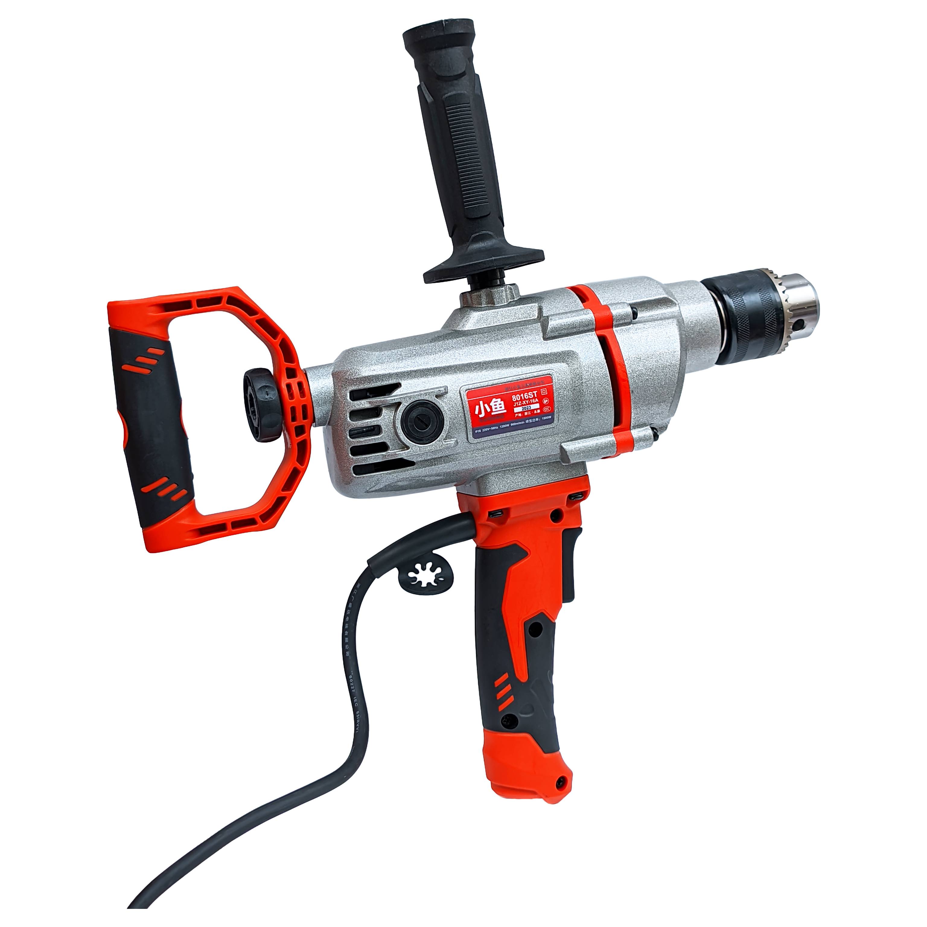 Small fish large hand-drilling power jets drilling paint cement mixer paints, ash ash-muck powder mixer