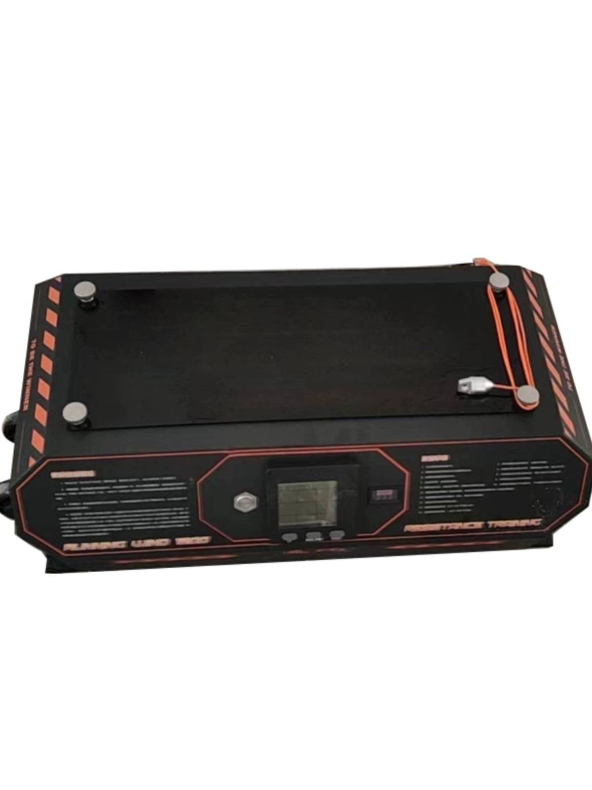 Resilient electrical resistance 1080 tow trainer, all body force and leg bursting exercise and track starter