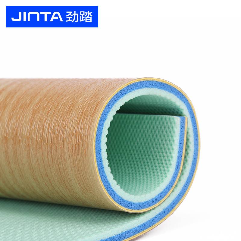 Jinzai Basketball Place Gas Cushion Room Indoor Basketball Hall Special Sports Wooden Floor Customized Children's Basketball Place Gas Cushion