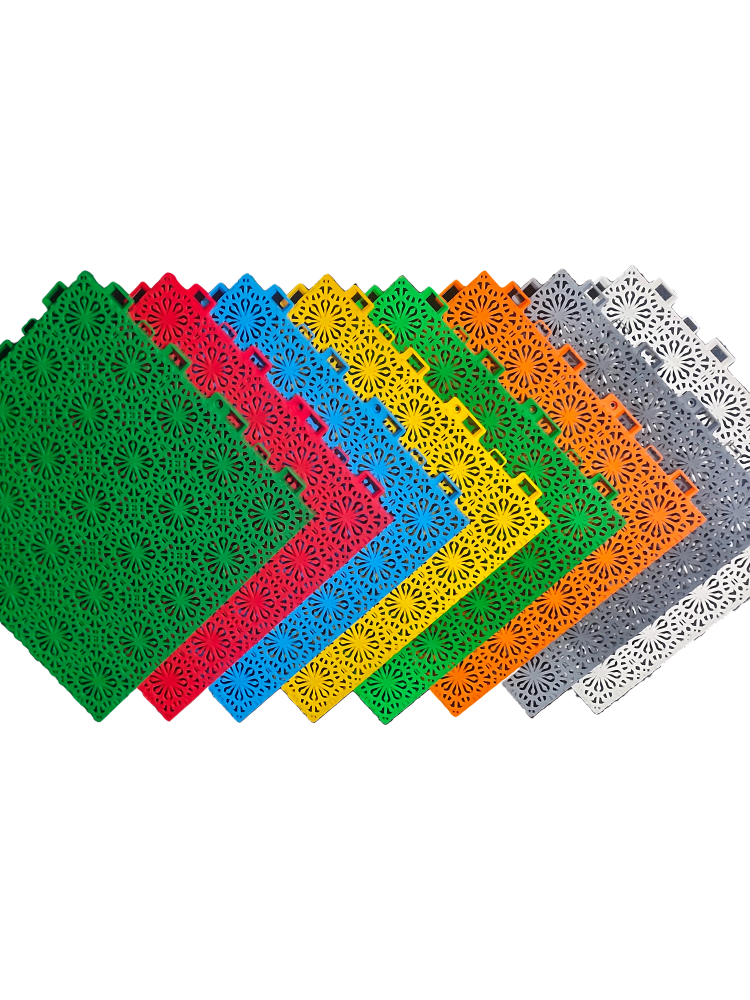 Bo Chao Basketball Stadium Sports Flooring Kindergarten assembled suspended floor outdoor sports floor mats