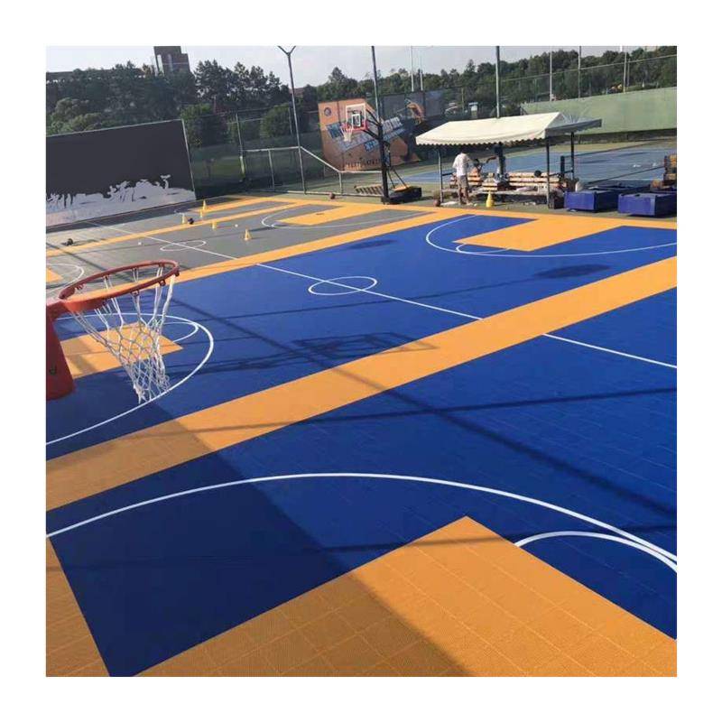 Kindergarten suspended floor outdoor houses basketball playground playground roller skating stitching ground children's balcony cushion