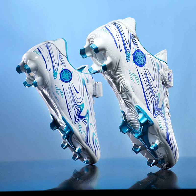 Children's football shoes men and girls long nail professional shoes young students magic magic fragmentation training special wear resistance