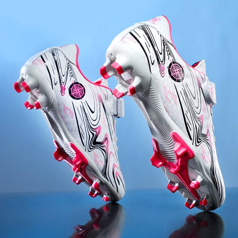 Children's football shoes men and girls long nail professional shoes young students magic magic fragmentation training special wear resistance