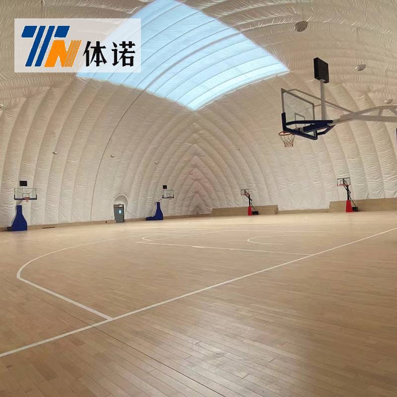Scramber-scrambled sports basketball court