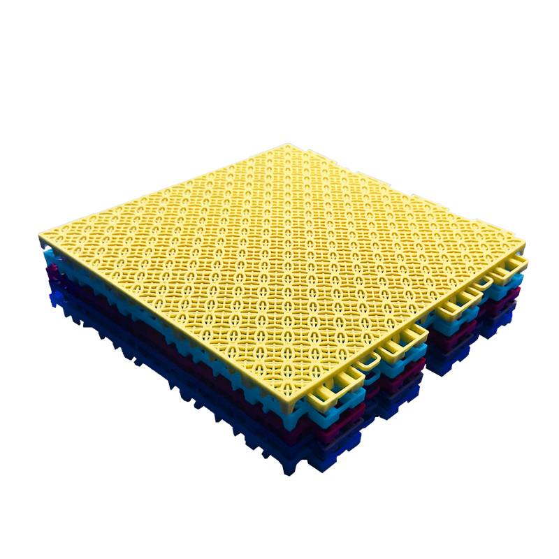 Suspended floor stitching plastic sports cushion grille sunscreen sunshine -sunscreen outdoor basketball field runway glue