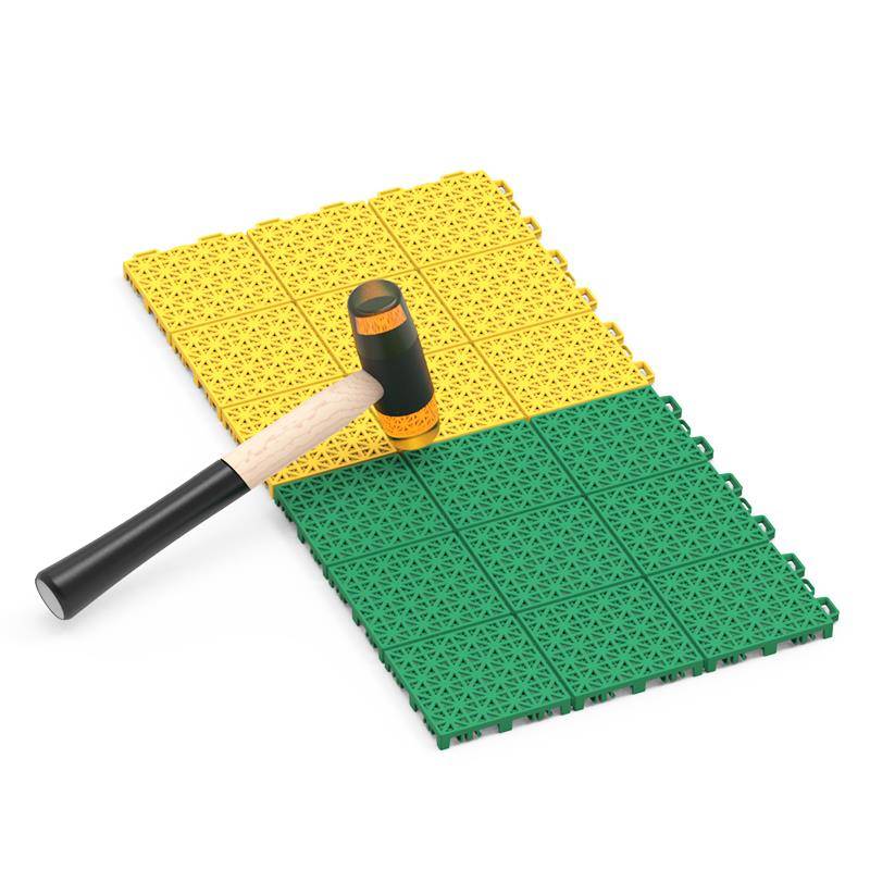 Suspended floor basketball venue padting kindergarten outdoor assembly plastic badminton plastic outdoor sports floor