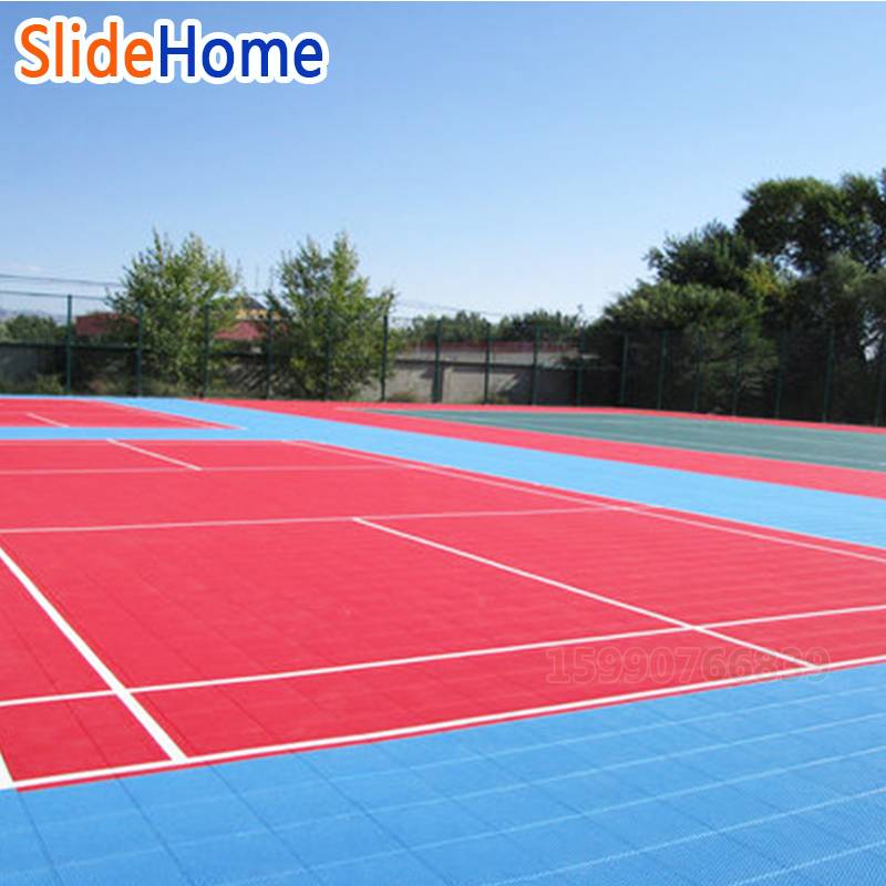 Suspended assembly Sports Flooring Kindergarten outdoor anti -slip plastic field outdoor basketball court sports venue
