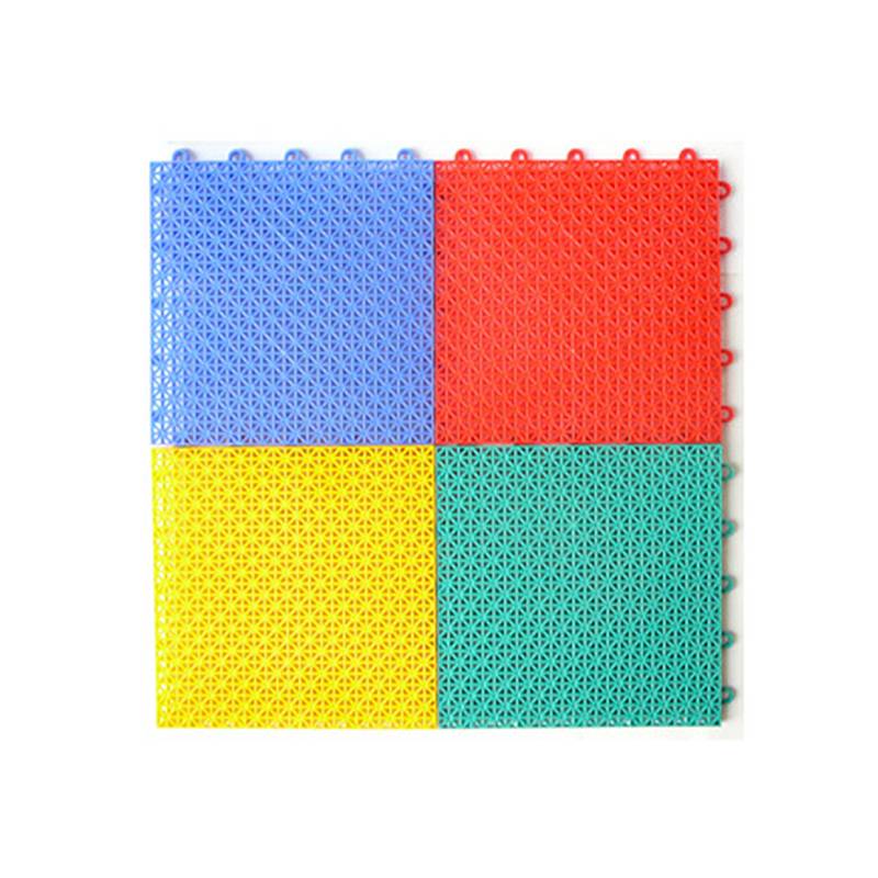 Suspended assembly Sports Flooring Kindergarten outdoor anti -slip plastic field outdoor basketball court sports venue