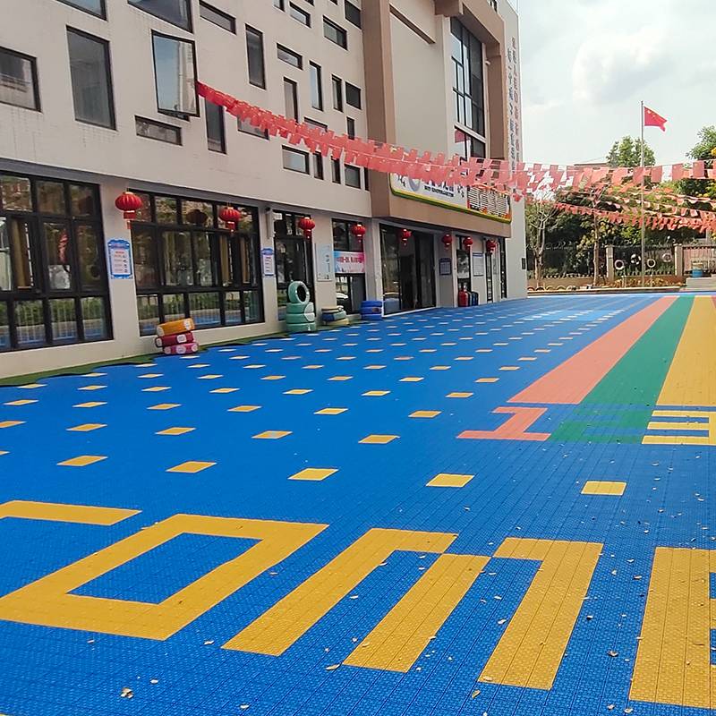 Suspended floor Kindergarten Outdoor Slip -Affular Outdoor Placement Lane Basketball Stadium Badminton Stadium Sports Glipper