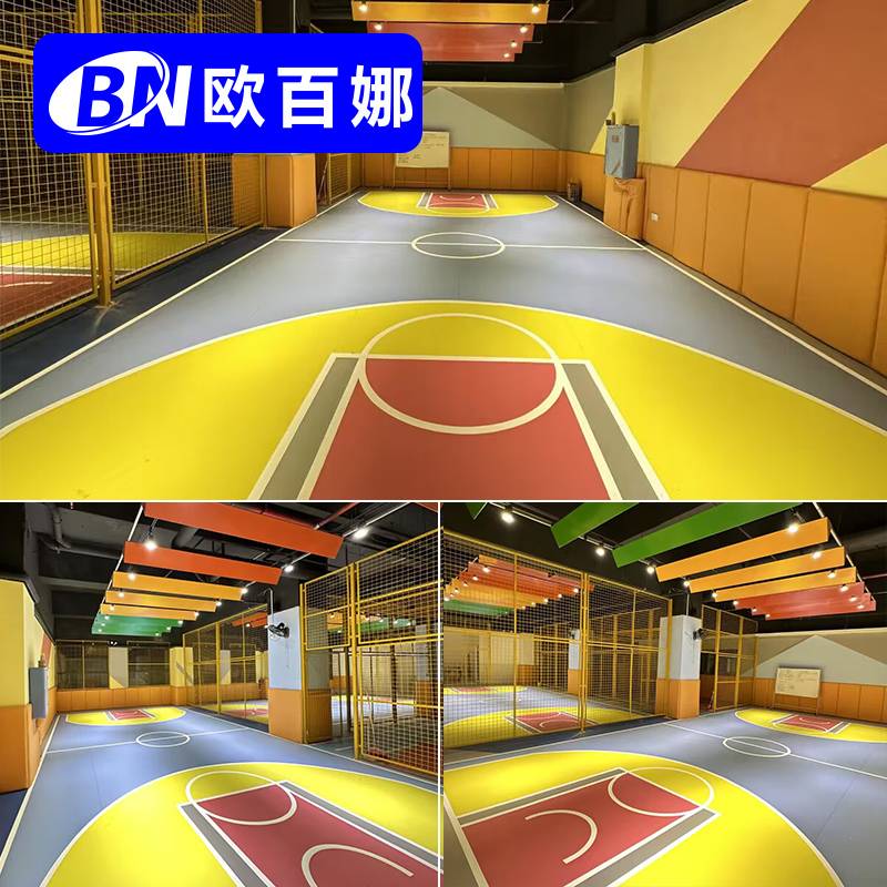 Oubana Basketball Place Glossal Practitioner Basketball Interior Sports Flooring Basketball Hall Special Customized Plastic Pad