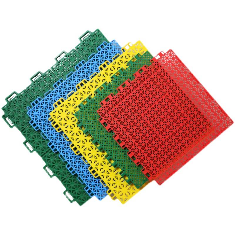 Suspended floor Kindergarten outdoor basketball court suspended outdoor wheel skid plastic runway assembly floor