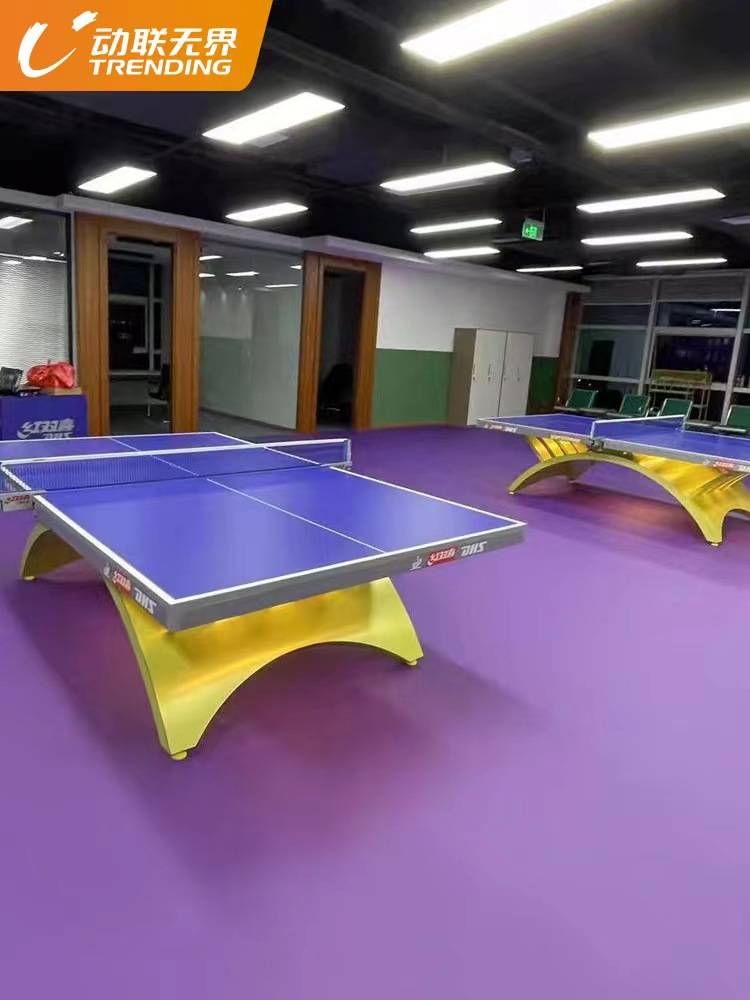 Table Tennis Plazio Gas Dedicated Field Earth Hall Anti -Smooth wear -resistant PVC Sports Gender Gymnasium Plastic Cushion
