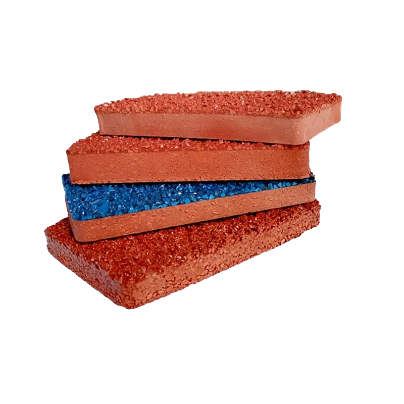 Plastic runway material EPDM rubber particle school playground boar sports venue construction customized manufacturer