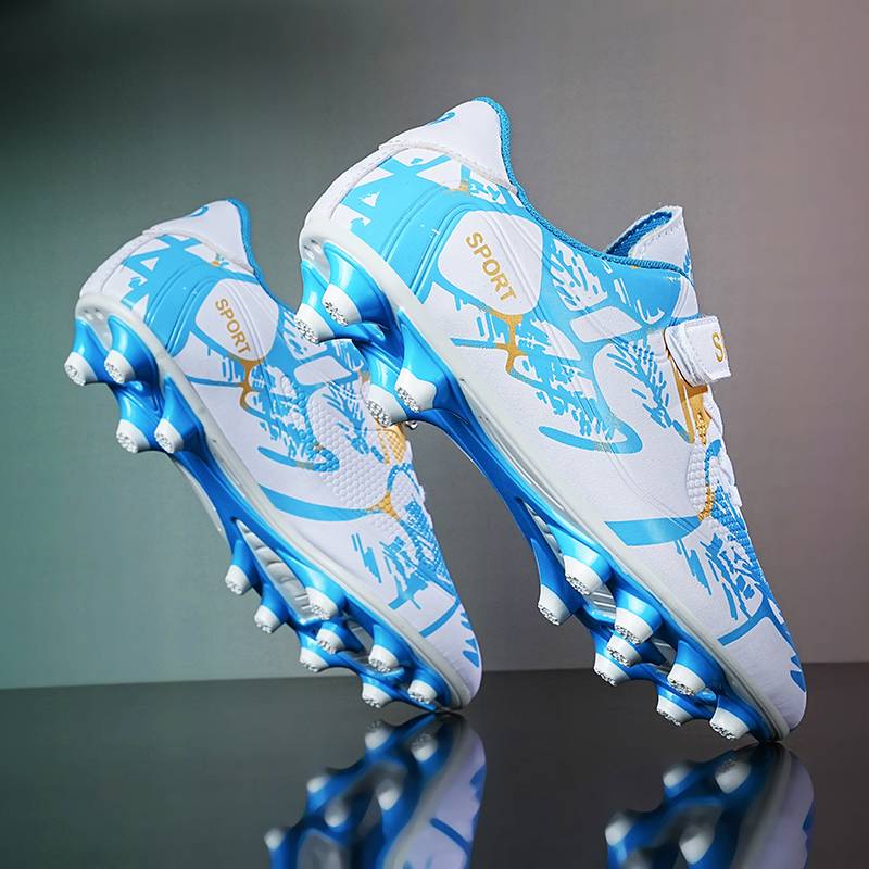 Genuine CRA Assassin Football Shoes Boy TF Long Nail Children's Magic Stick Golden Sports Training Shoes Student Shoes