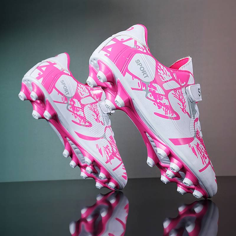 Genuine CRA Assassin Football Shoes Boy TF Long Nail Children's Magic Stick Golden Sports Training Shoes Student Shoes