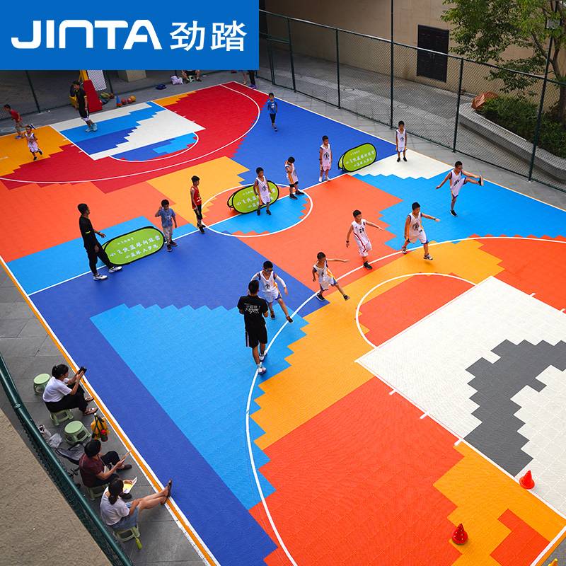 Step Suspending Flooring Kindergarten Outdoor Basketball Place Cushion School Play Performing Roller Slip Suspending Floor