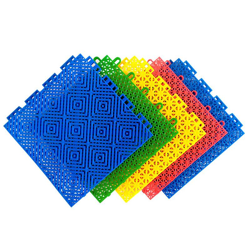Outdoor plastic suspended flooring kindergarten playground playground non -slip wear -resistant pad outdoor runway basketball court assembly floor mat