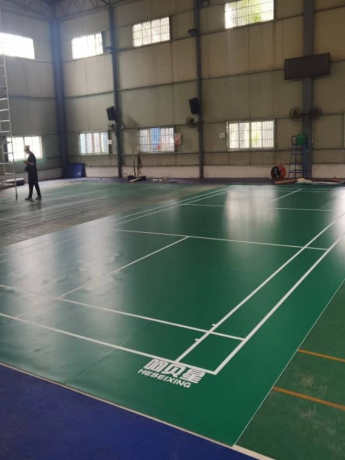 Ground jellyflowing PVC Badminton Stadium Stadium Basketball Place Gas Cushion Commercial Package Package