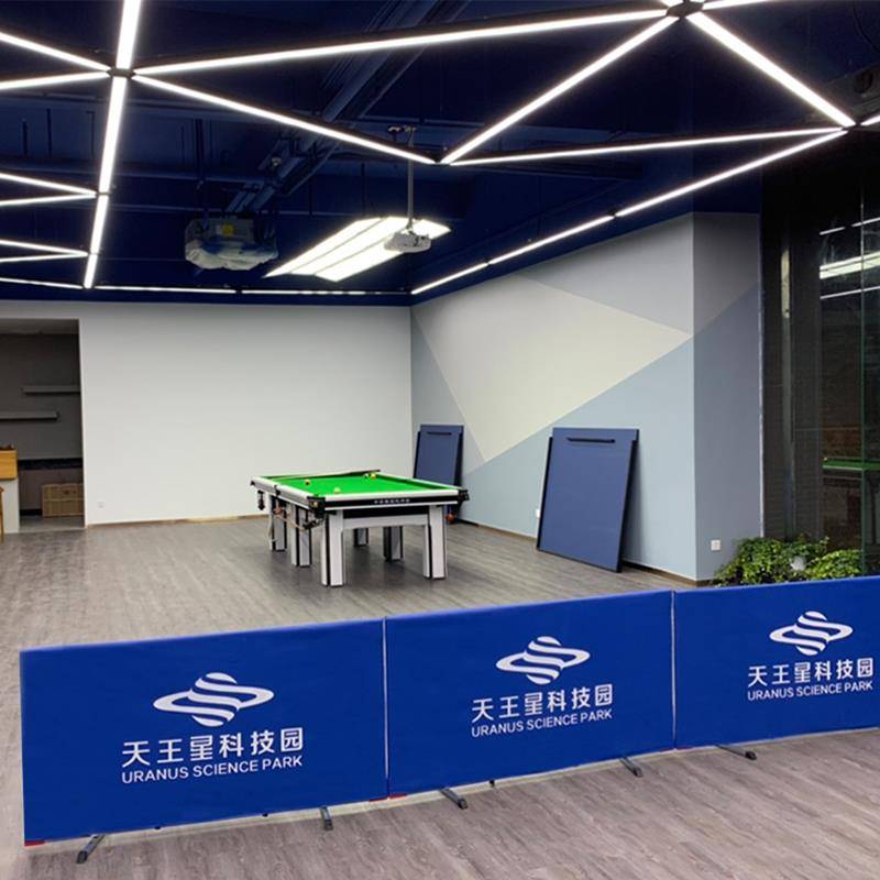 Extend the table tennis baffle venue enclosure column cloth indoor sports venue advertising fence board custom patterns