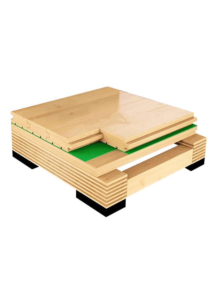 Stage Sports Badminton Basketball Hall Smart Sports Wooden Floor Source Manufacturer of Flooring Manufacturers Feng Birch Room