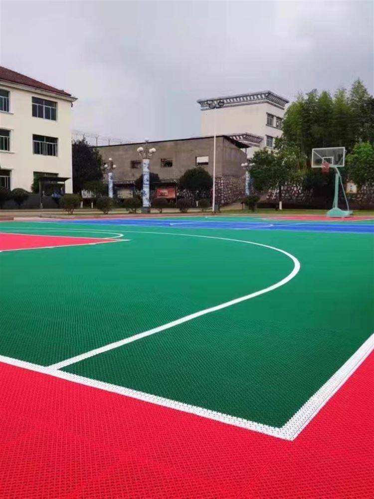 Suspended floor basketball venue pads outdoor outdoor sports assembly plastic plastic plastic plastic gum