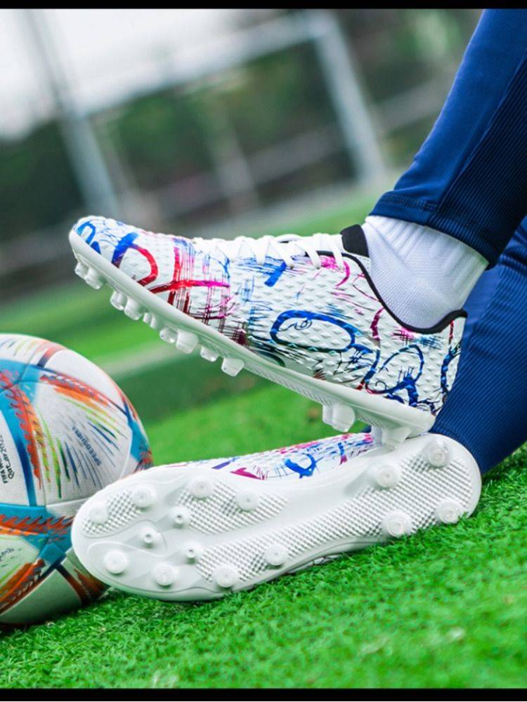 2024 New Football Shoes Section Season Season Men and Women Students Sports Shoes Long Short Broken AGTF Nail Anti -slip Training Shoes