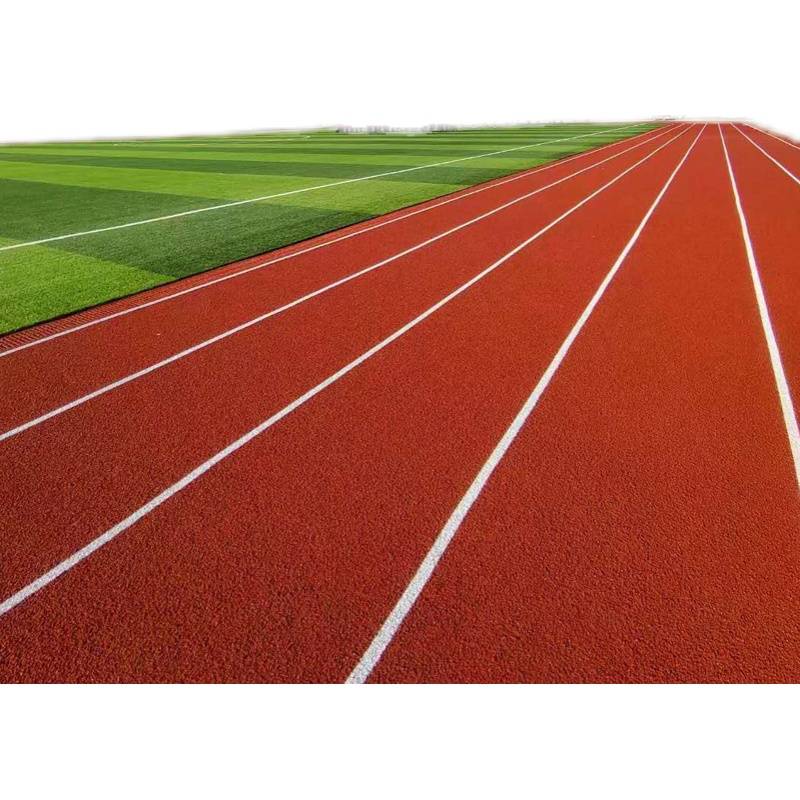 Plastic silicon PU outdoor basketball court sports venue EPDM rubber granular material ground gel air -breathable plastic runway