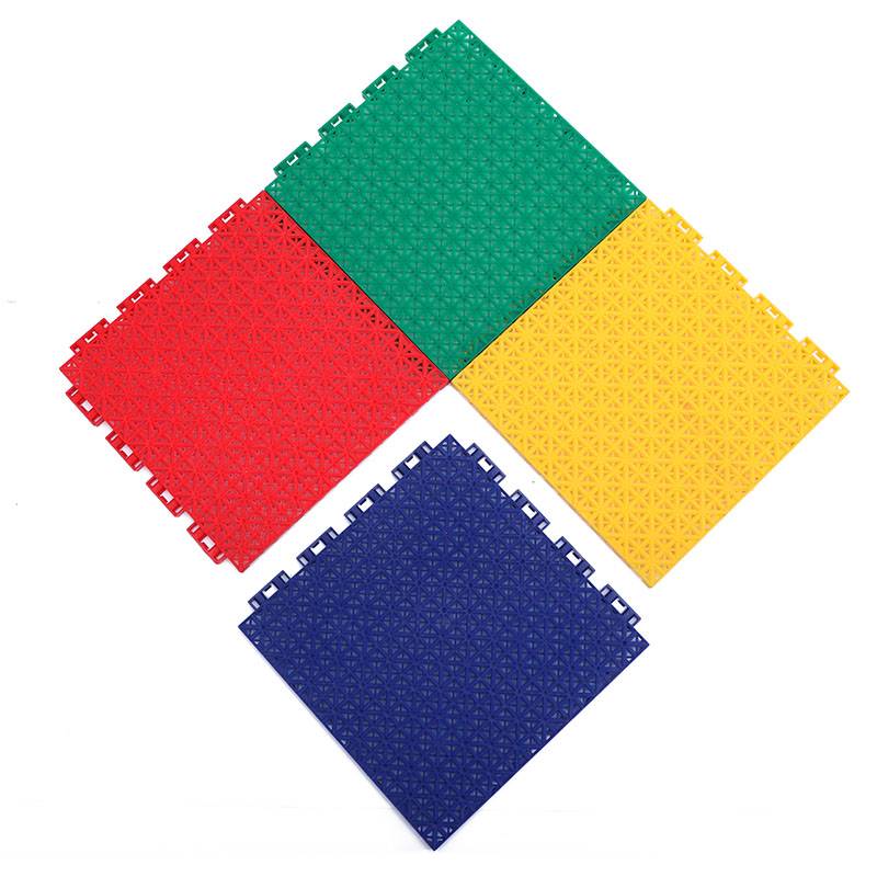 Suspended floor Kindergarten School Plastic Plastic Lauding Floor Badfall Basketball Stadium Thicked Outdoor Sports