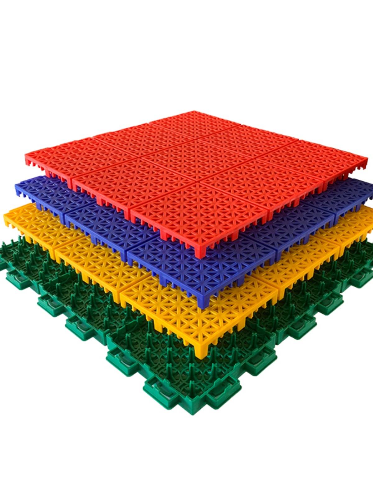 Suspended floor Kindergarten outdoor basketball court anti -slip field cushion sports field outdoor stitching floor stitching floor
