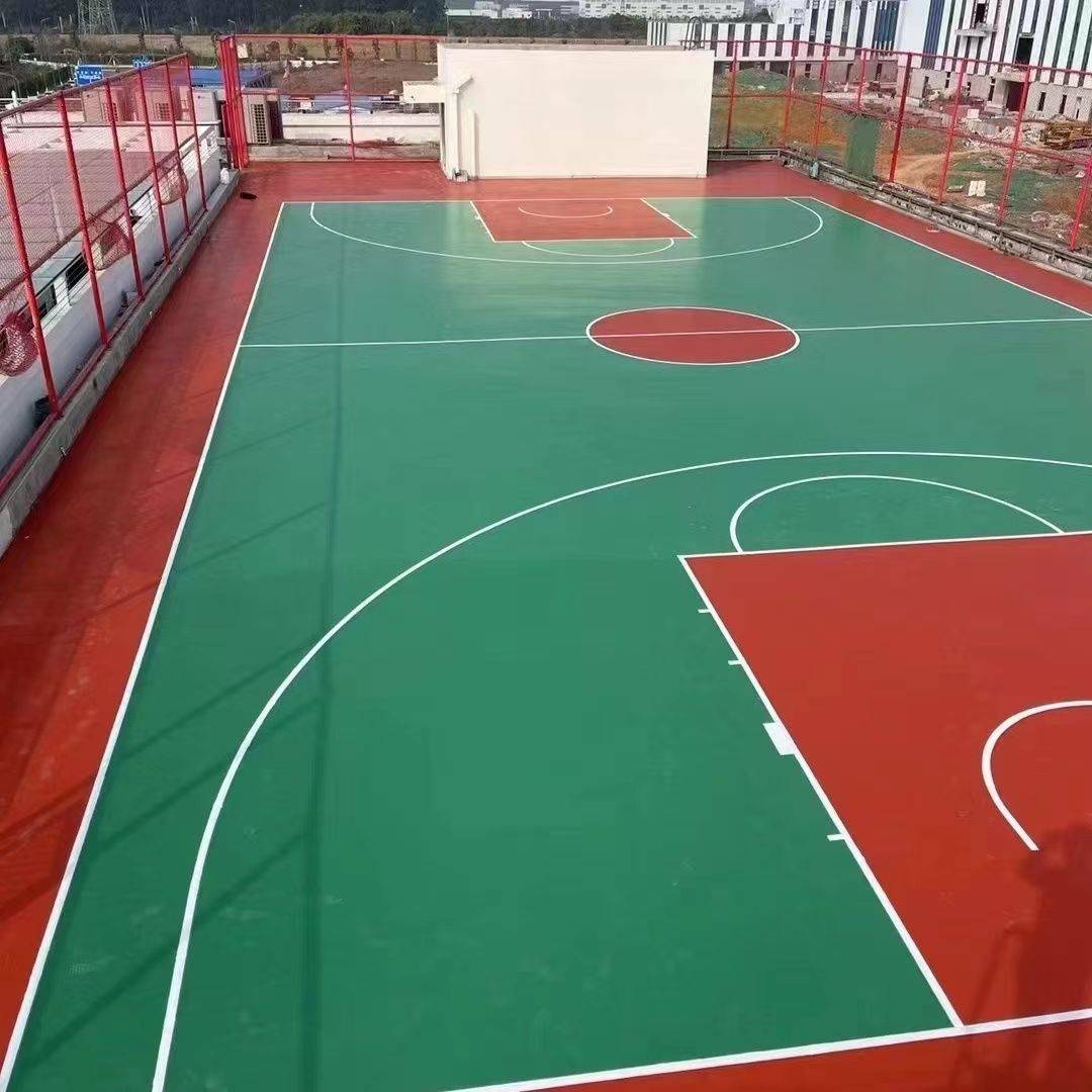 Water -based acrylic basketball venue paint paint waterproof anti -slip resistance and wear -resistant sports playground cement floor paint line paint