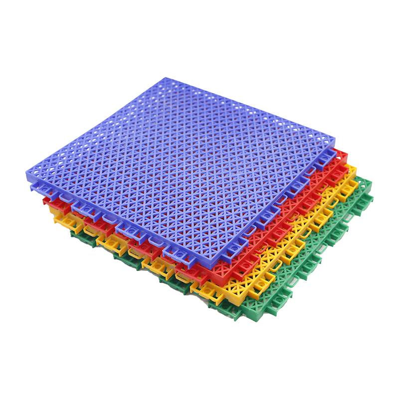 Outdoor shock absorption basketball court suspended floor outdoor kindergarten roller skating outdoor outdoor assembly sports floor
