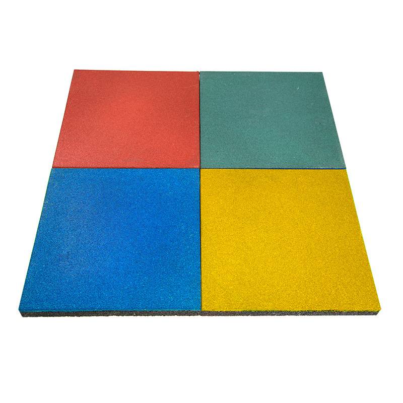Thickened safe rubber floor pad sports dance plastic panel brick kindergarten ground rubber gym outdoor outdoor pad
