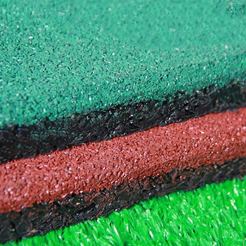Thickened safe rubber floor pad sports dance plastic panel brick kindergarten ground rubber gym outdoor outdoor pad