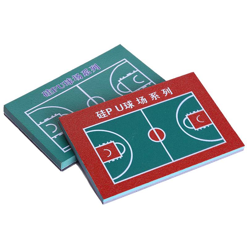 Silicon PU Stadium material elastic floor paint badminton tennis tennis silicon PU plastic basketball venue colloid ground construction