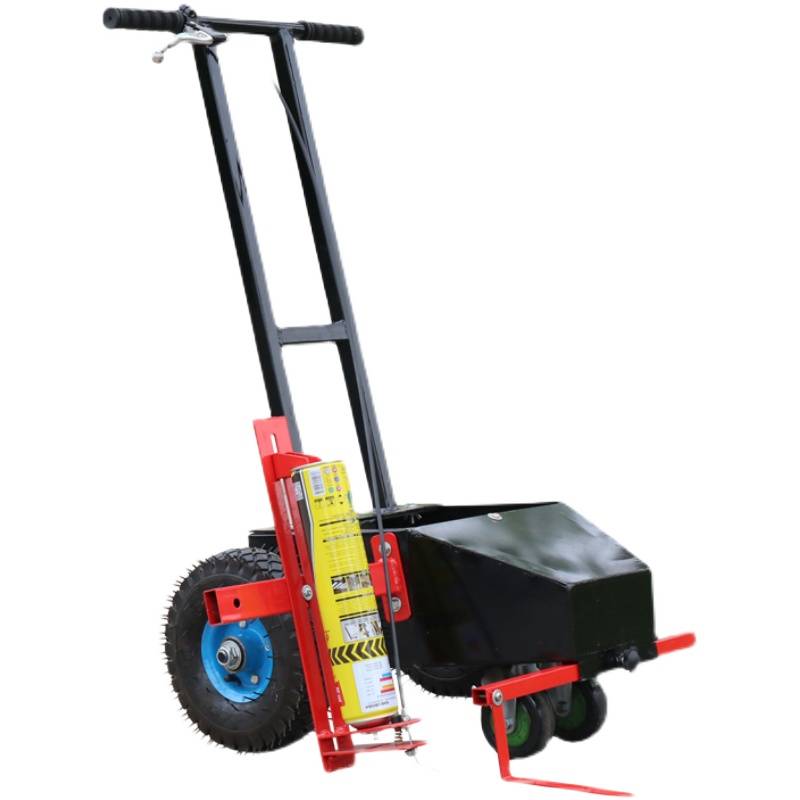 Painter, runway storage workshop for the road-lined carts, drawing of parking space