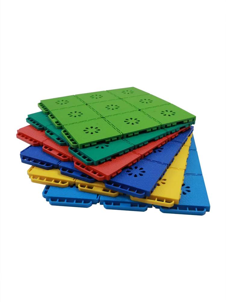 Suspended flooring kindergarten basketball court outdoor playground runway stitching plastic plastic ground anti -slip sports floor
