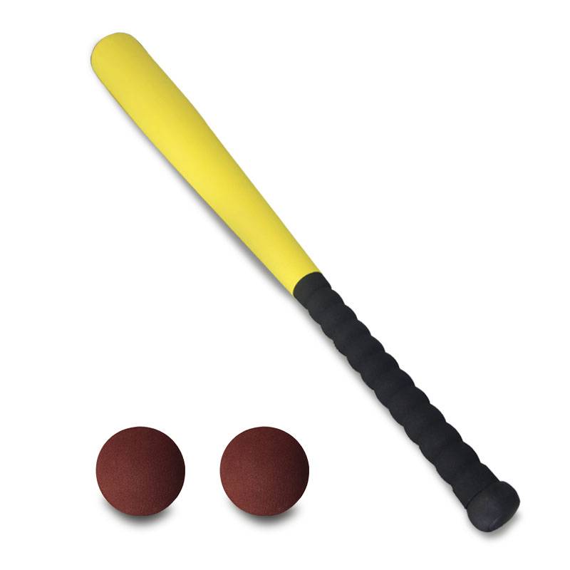 Large yellow bat (64 cm) + 2 balls