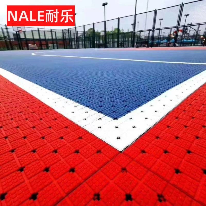 Kaile suspended flooring basketball venue outdoor assembly floor badminton kindergarten worked out outdoor floor
