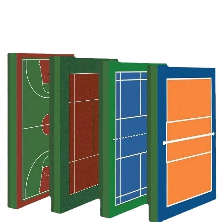 Silicon PU Stadium Material Plastic Basketball Pinerium Passenger Overseas and Outside Badminton Studio Sports Sports Place National Construction National Construction