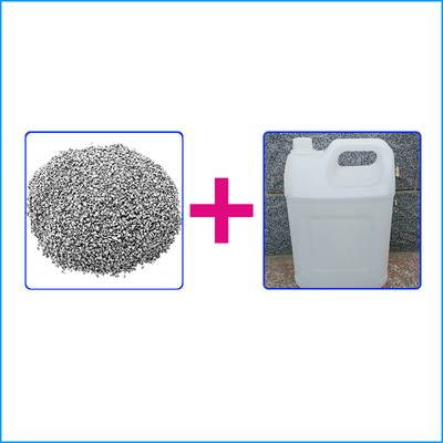 Grey Particle 25kg + glue 5KG