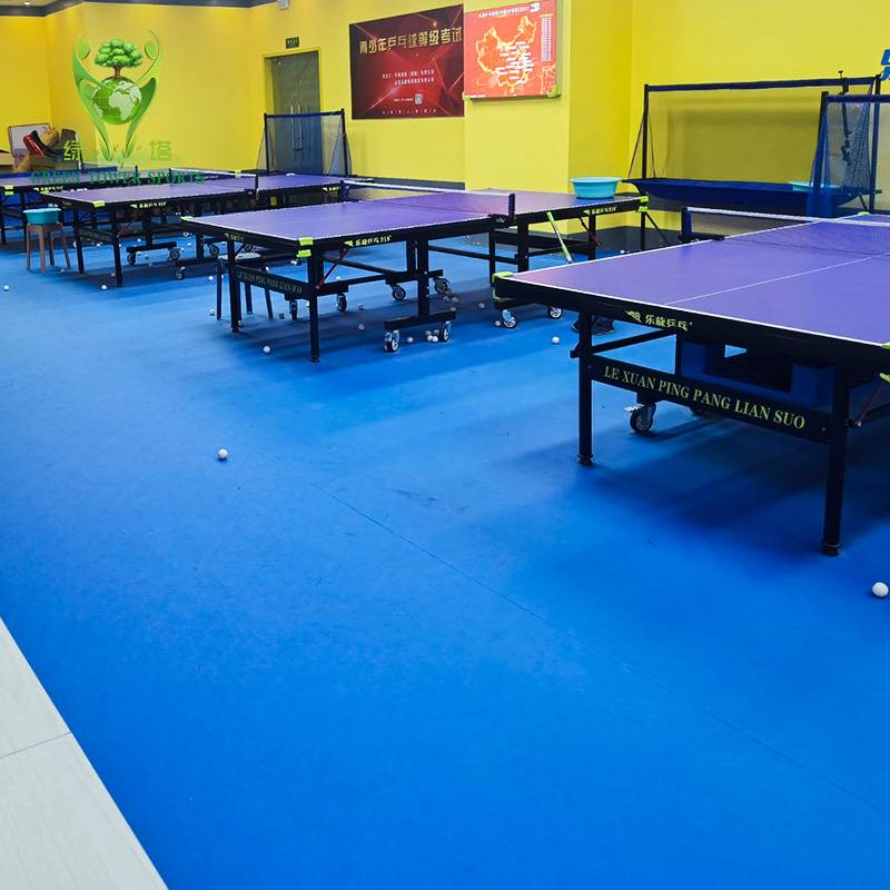 Cloth pattern 4.5mm ping -pong badminton stadium venue PVC ground plastic plastic floor PVC sports floor