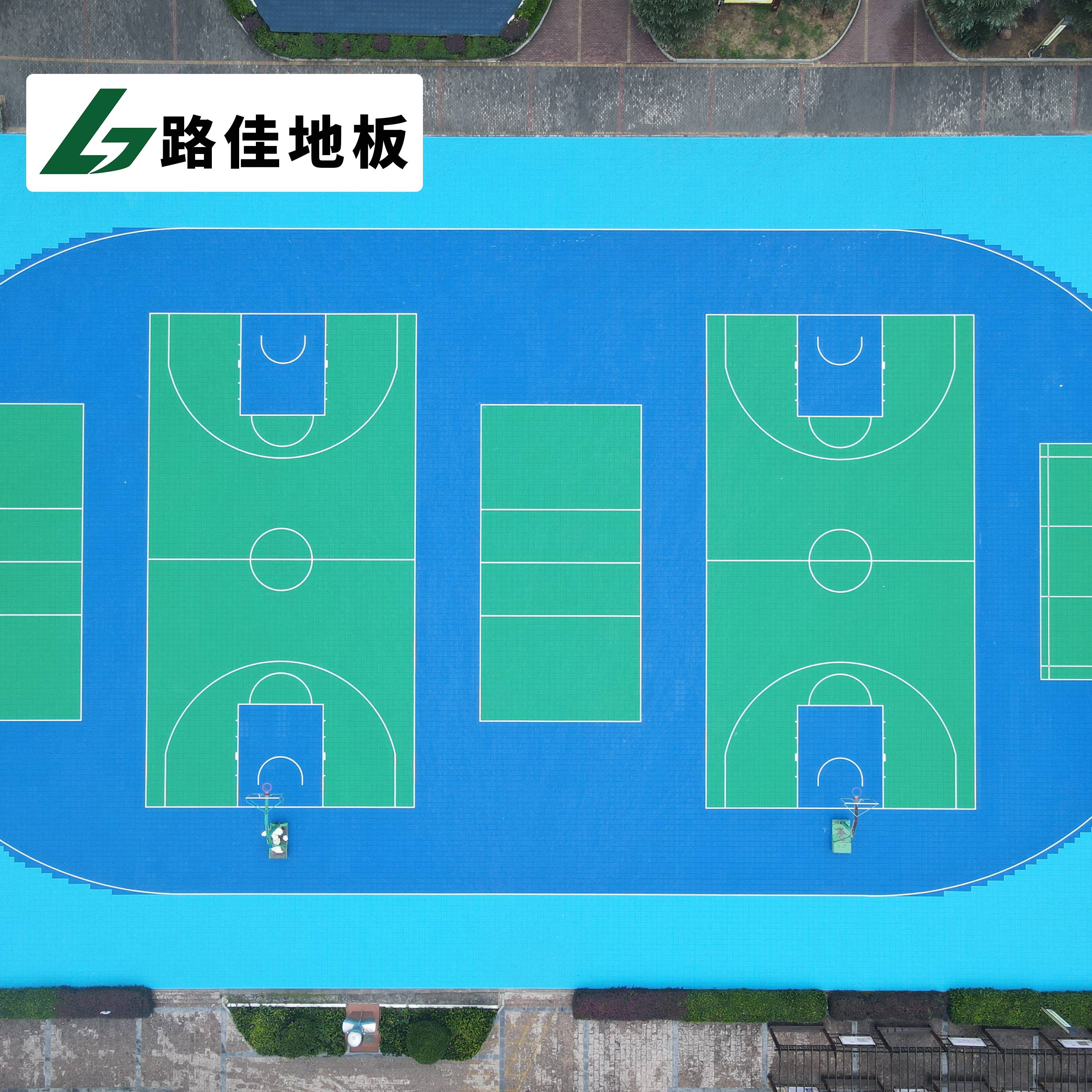 Suspended floor Kindergarten outdoor basketball court stitching outdoor skating runway sports assembly floor mat