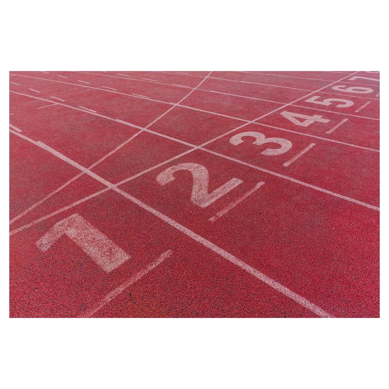 School playground plastic runway plastic ground EPDM rubber particles sports venue runway nationwide construction customization