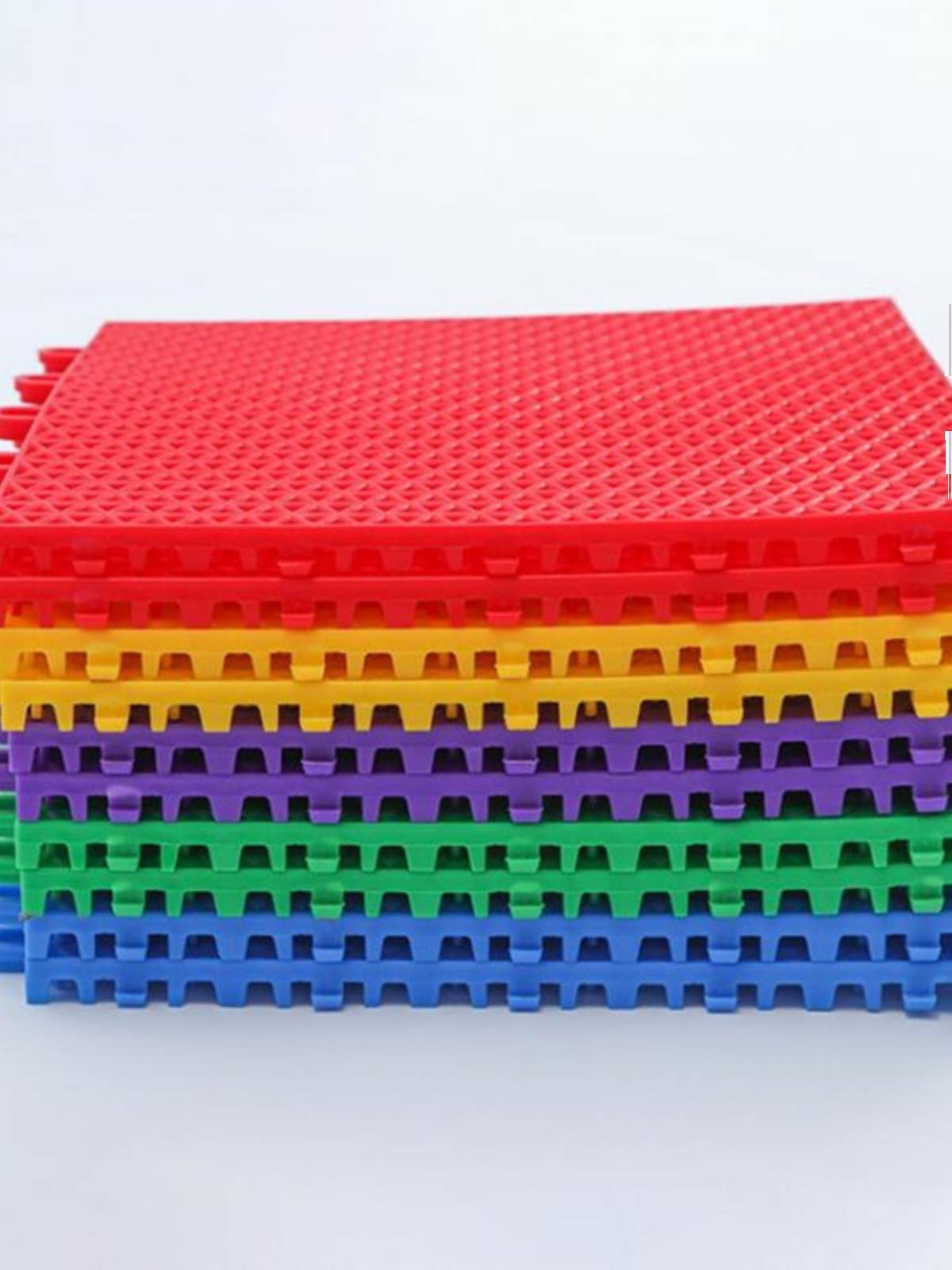 Suspended ground rubber brick sports assembly flooring kindergarten outdoor playground PU plastic board children's indoor basketball