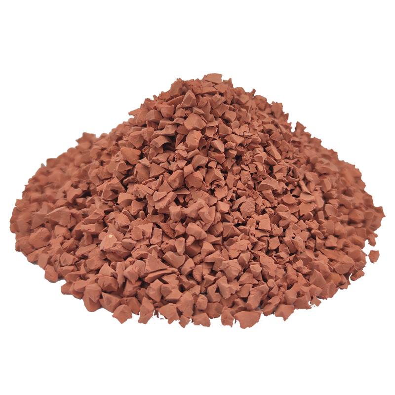 Outdoor rubber rubber runway glue kindergarten basketball field floor floor material EPDM plastic runway granules