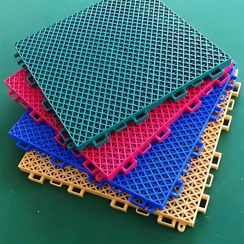 Suspended floor Kindergarten Outdoor Basketball Court Outdoor Sports Place Cushion Anti -slip Plastic Runway Manufacturers