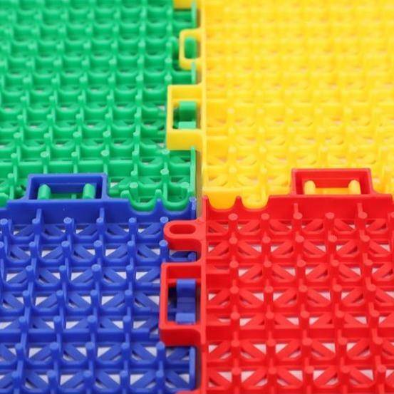 Kindergarten opening supplies outdoor outdoor suspended floor mats sports anti -skasting outdoor plastic plastic plastic playground basketball court