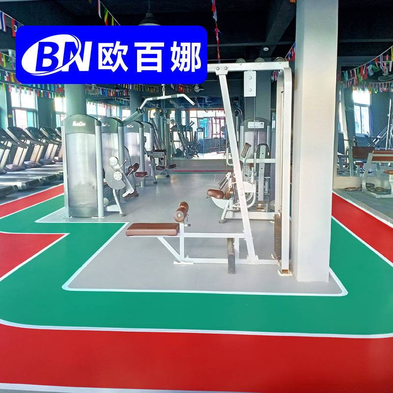 Ouba badminton tennis court sports ground runway elastic floor indoor gymnasium floor mat